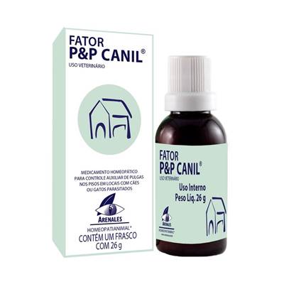 Medicamento Homeopático Arenales Fator P e P Canil 26g