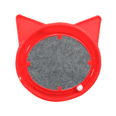 Brinquedo Arranhador Relax Pop Furacão Pet para Gatos Vermelho U