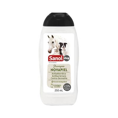 Shampoo Sanol Novapiel para Cães e Gatos 250ml
