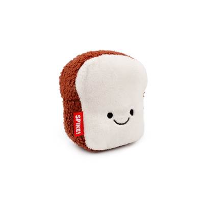 Brinquedo de Pelúcia para Cães Kawaii Pão de Forma U