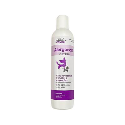Shampoo Coveli Alergocort para Cães 250ml