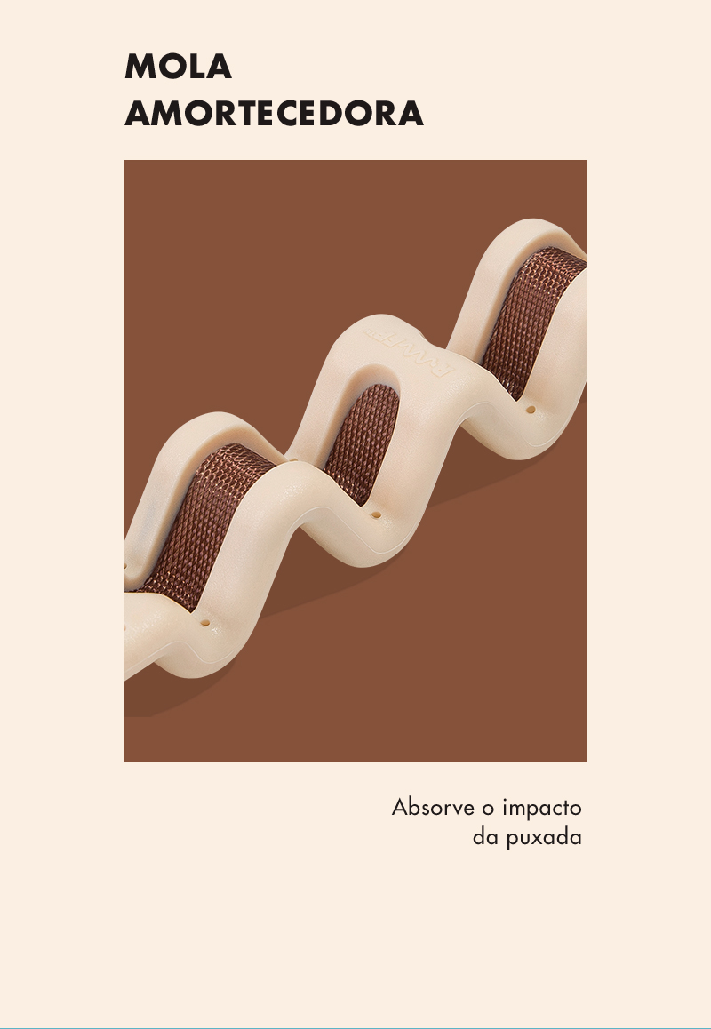 Guia com Amortecedor para Cachorros Avocado