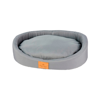 Cama Bonito pra Cachorro Europa Baixa Cinza Chumbo para Cães G
