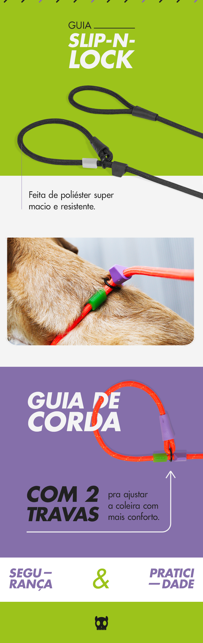 Guia Unificada para Cachorros Slip-N-Lock Everest 