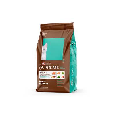 Ração Quatree Supreme para Gatos Filhotes Sabor Salmão e Batata Doce 10,1kg