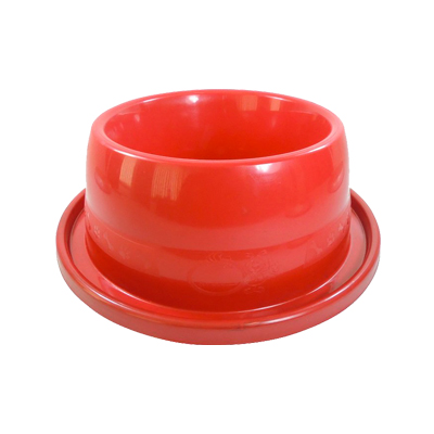 Comedouro Furacão Pet Anti Formiga Vermelho 350ml