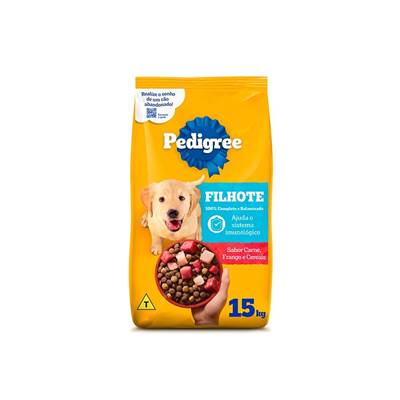 Ração Pedigree para Cães Filhotes Raças Médias e Grandes 20kg