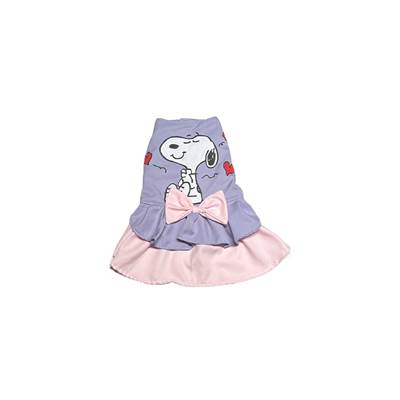 Vestido Zooz Pets Snoopy Love Lilás para Câes M