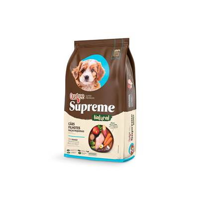 Ração Quatree Supreme para Cães Filhotes Raças Pequenas Sabor Frango e Batata Doce 1kg