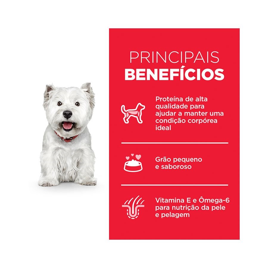 Ração Hill's Science Diet para Cães Adultos Pele Sensível Pedaços Pequenos