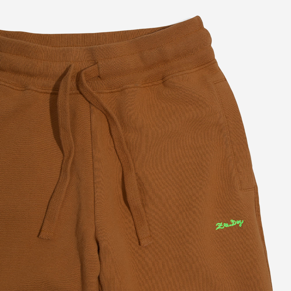 Calça de Moletom Feminina Zee.Dog x Domply Marrom | Imagem 2