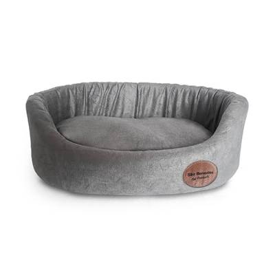 Cama São Benedito Pet Europa Luxo Sued Cinza para Cães