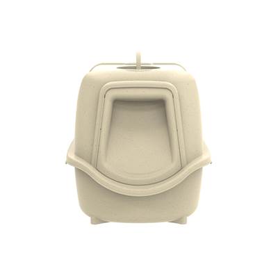 Banheiro Plast Pet WC Cat New Mármore para Gatos U