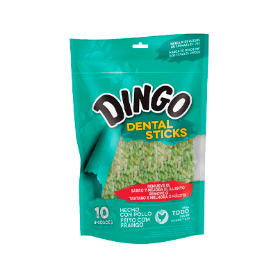 Osso Dingo para Cães Dental Sticks
