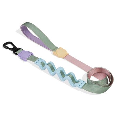 Guia com Amortecedor para Cachorros Peach