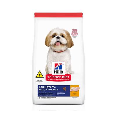Ração Hill's Science Diet para Cães Adultos 7+ Pedaços Pequenos 6kg