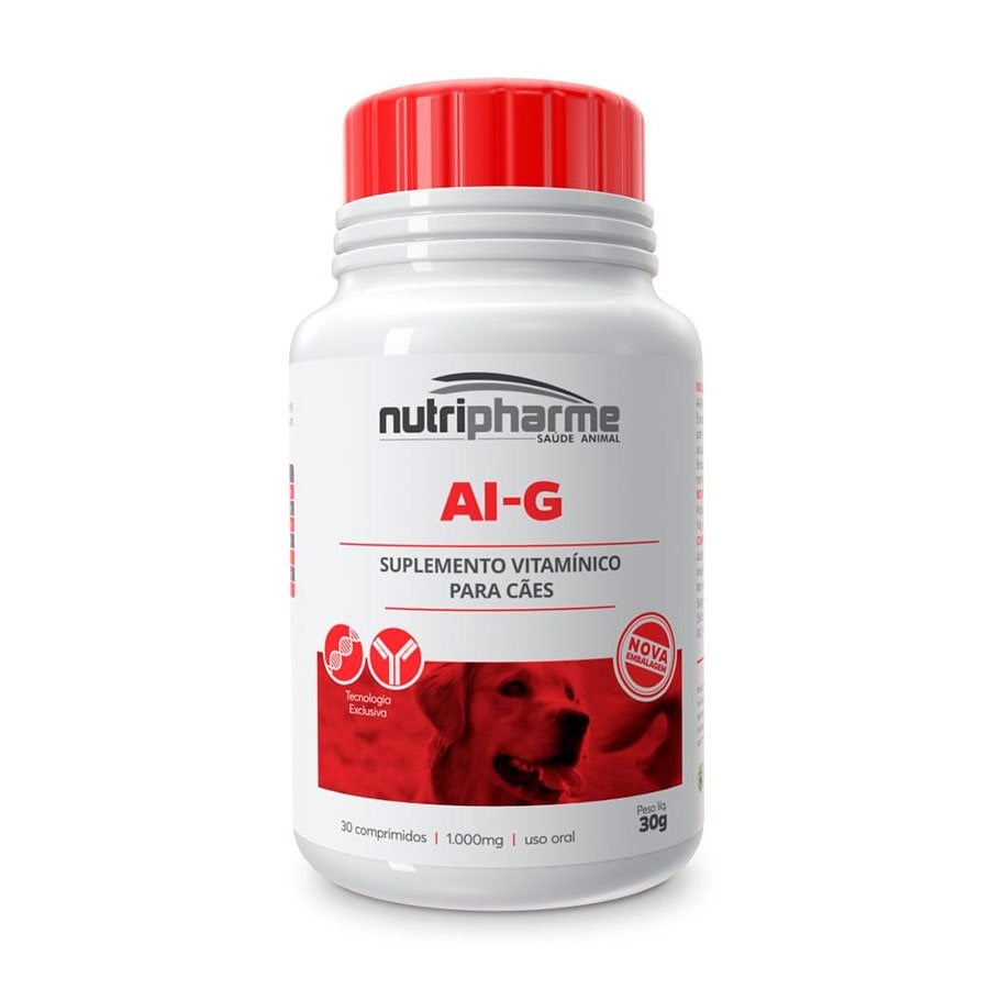 Suplemento Vitamínico para Cães Nutripharme AI-G