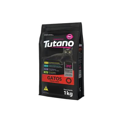 Ração Tutano para Gatos Sabor Carne 1kg