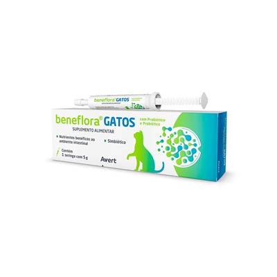 Suplemento Alimentar Avert Beneflora para Gatos