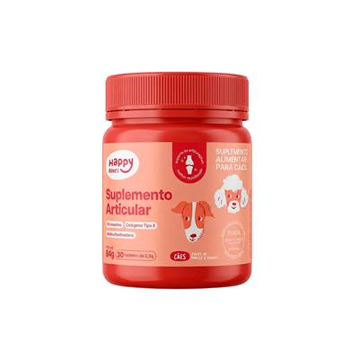 Suplemento Happy Bones Articular para Cães 84g