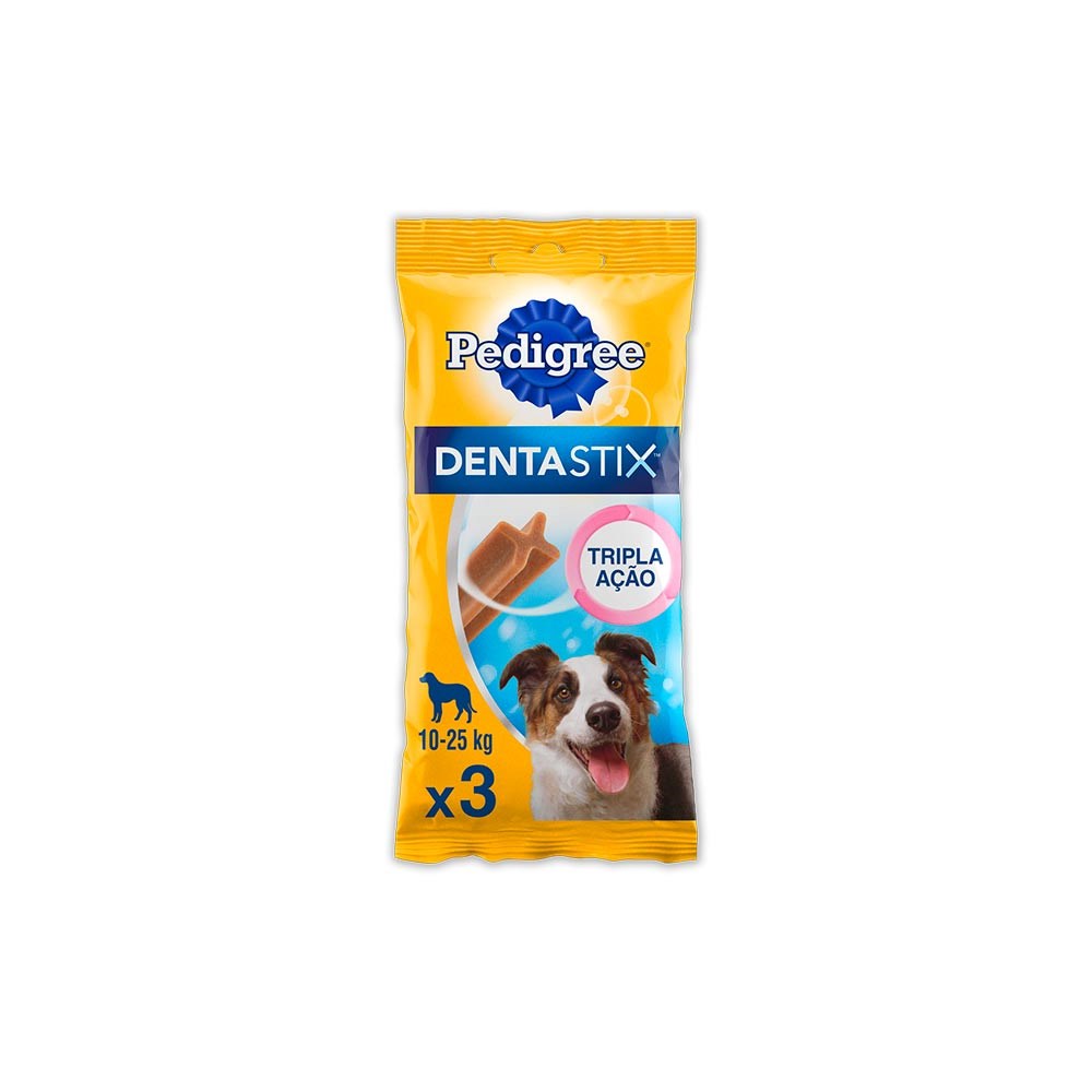 Petisco Dentastix para Cães Adultos Raças Médias