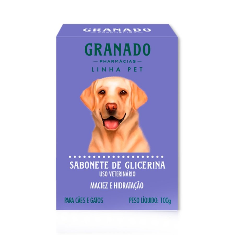 Sabonete de Glicerina Granado para Cães e Gatos 