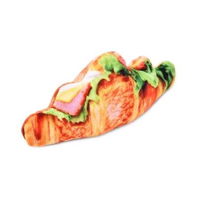 Brinquedo Chalesco Plush Croissant para Cães e Gatos U