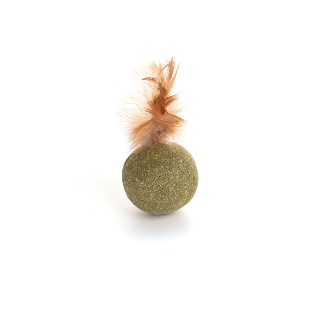 Brinquedo Fuzz para Gatos Bola de Penas Matatabi 
