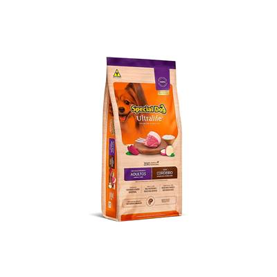 Ração Special Dog Ultralife Premium Especial para Cães Adultos de Raças Pequenas Sabor Cordeiro e Arroz com Batata-Doce 20kg