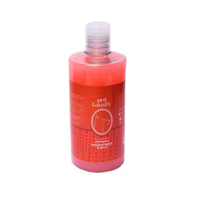 Shampoo Pet Family Restaurador 3 em 1 para Cães 500ml