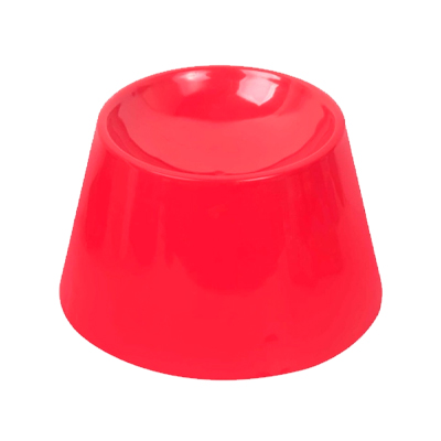 Comedouro Alto Pet Games Cat Eat Vermelho para Gatos U