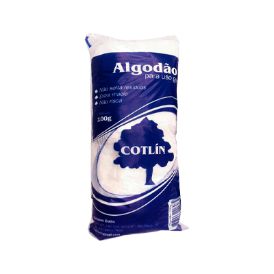 Algodão Cotlin Alvejado 100g