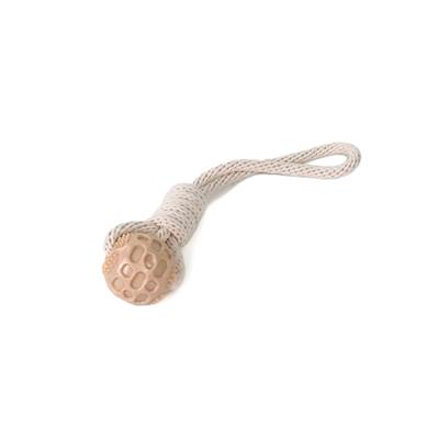Brinquedo para Cães Corda Natural com Bola U