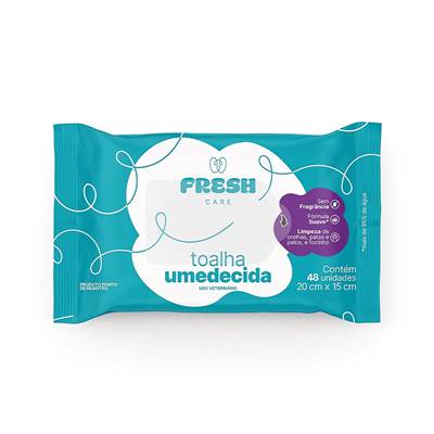 Toalha Umedecida Fresh Care 48 unidades
