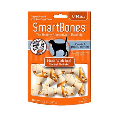 Smartbones Sweet Potato Mini 8 unidades