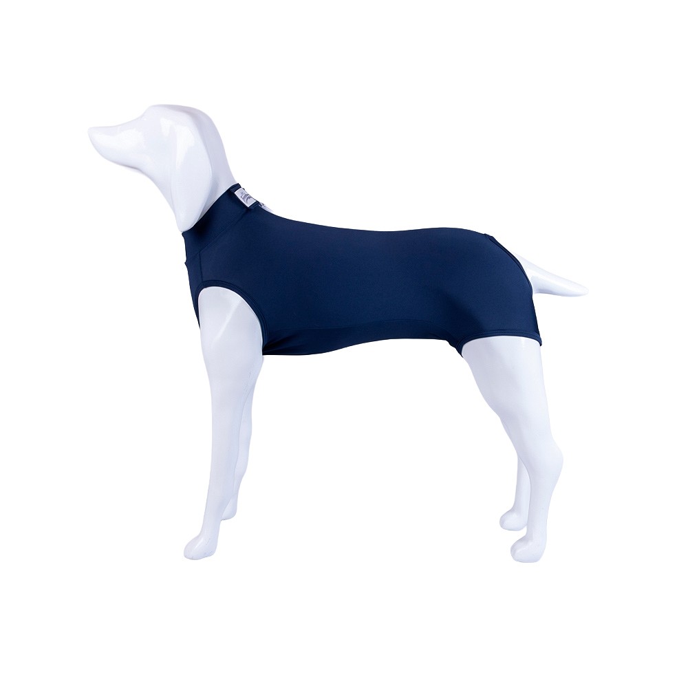 Roupa Cirúrgica Essential Care Pet Freedom Marinho para Cães Machos