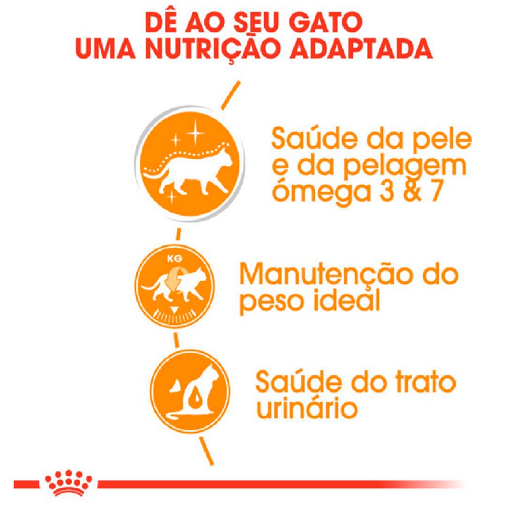 Ração Úmida Royal Canin Hair Skin para Gatos