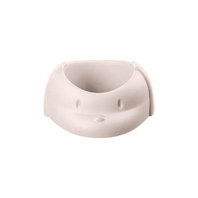 Comedouro Sanremo Plástico Branco para Cães 300ml