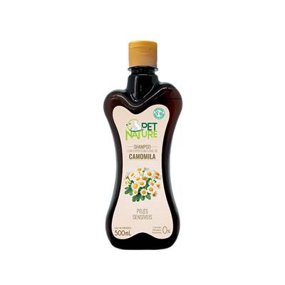 Shampoo PetNature Peles Sensíveis para Cães e Gatos 500ml