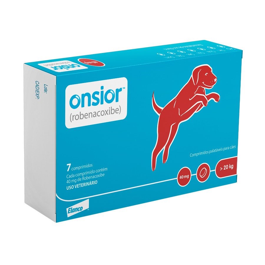 Anti-inflamatório Onsior para Cães acima de 20kg - 40mg