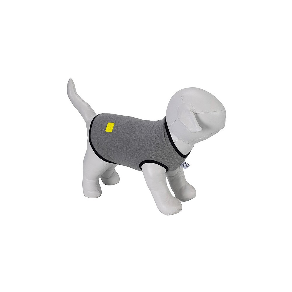 Casaco Urban Puppy Fleece Cinza para Cães e Gatos