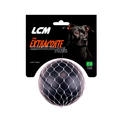 Brinquedo Bola Borracha Extra Forte LCM para Cães G