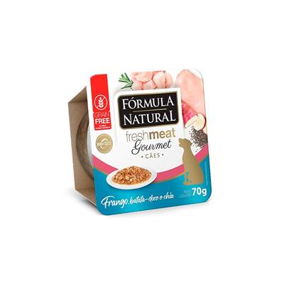 Ração Fórmula Natural Sachê Fresh Meat Gourmet para Cães sabor Frango 70g