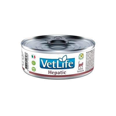 Ração Úmida Farmina Vet Life Hepatic para Gatos 85g