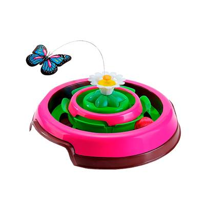 Brinquedo Truqys Cat Spin Rosa para Gatos U