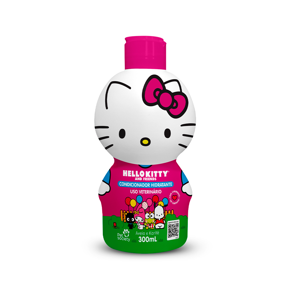 Condicionador Hello Kitty and Friends Hidratante para Cães e Gatos