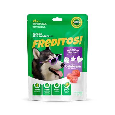 Snack Freditos Sabor Calabresa para Cães 50g
