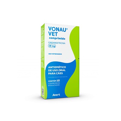 Antiemético Avert Vonau Vet 18mg para Cães com 10 Comprimidos