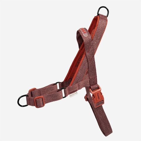 Peitoral Antipuxão SofterWalk para Cachorros Naturals Cocoa | Zee.Dog