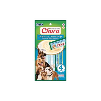 Petisco Cremoso Churu para Cães sabor Frango e Queijo 56g